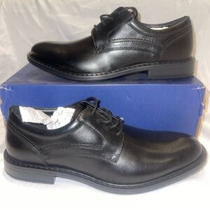 Rockport Men's Tanner Plain Toe Oxford Size 10.5M Black CI1071